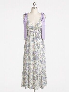 Bridgerton NWT Tiered Floral Maxi Dress,  Size XXL